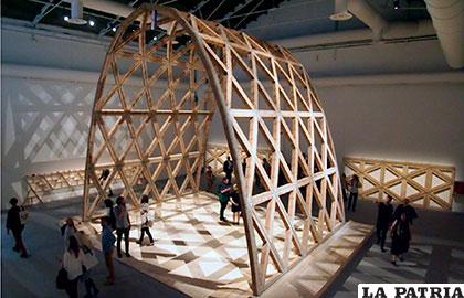 Muestra de la Bienal de Arquitectura en Viena