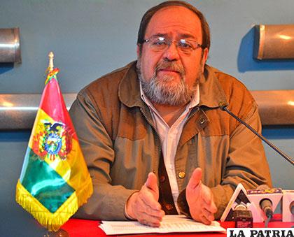 El ministro de Educación, Roberto Aguilar /APG