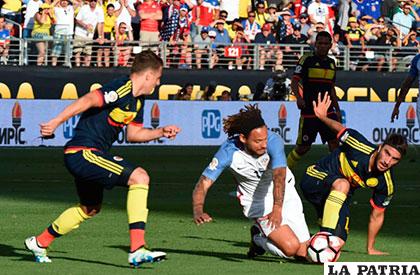 En el partido inaugural, ganó Colombia 2-0 /as.com