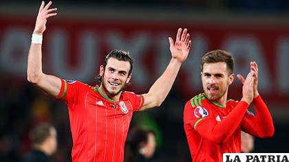 Bale y Ramsey, figuras de la selección galesa /elespanol.com