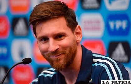 Lionel Messi, es la figura de la selección argentina /conmebol.com