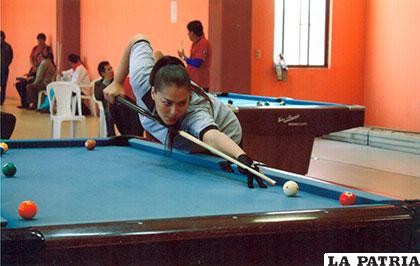 Natilena Blanco participó recientemente en el nacional de Sucre
