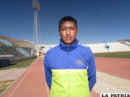 Vidal Basco Mamani, atleta del municipio de Soracachi