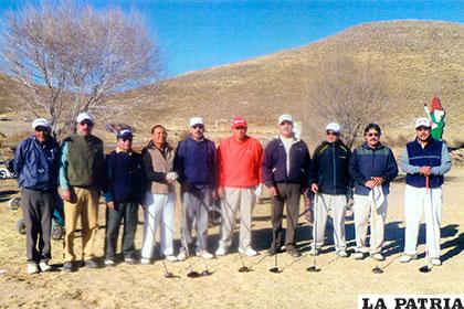 Golfistas de la categoría Sénior