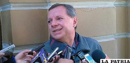 José Alberto Gonzales no está convencido con el nuevo Código Tributario /ERBOL