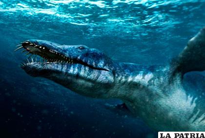 El aterrador pliosaurio