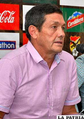 Mauricio Soria, D.T. de la Selección Nacional de fútbol
 /APG