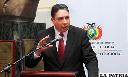 Héctor Arce ministro de Justicia /rimaypampa.comapg