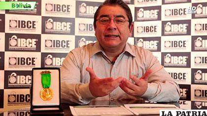 Gary Rodríguez, gerente del Instituto Boliviano de Comercio Exterior (IBCE) /ERBOL