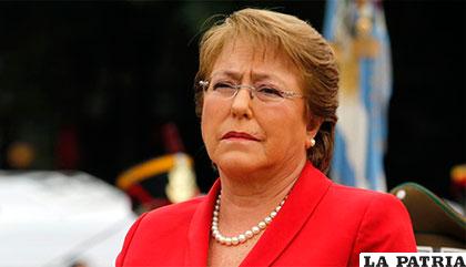 Michelle Bachelet, presidenta chilena