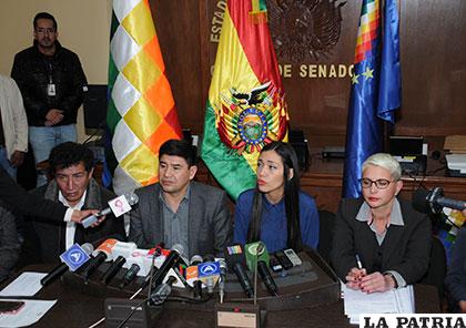 Miembros de la comisión Mixta de Constitución informaron sobre elecciones judiciales /ABI