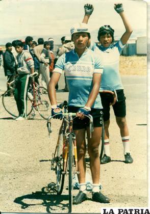César Rodríguez se inició como ciclista en el deporte