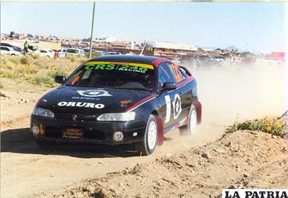 César Rodríguez en plena competencia