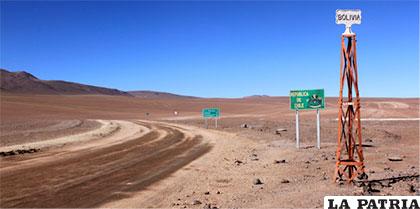 Uno de los pasos fronterizos más transitados entre Bolivia y Chile /chile.voyhoy.com