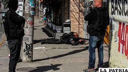 Tiroteo entre Policía y narcotraficantes es el pan de cada día