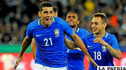 Diego Souza anotó el gol más rápido de la selección brasileña /eurosport.com