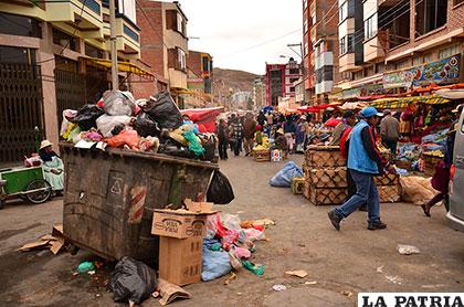 EMAO pide a la población evitar los depósitos de basura en las calles