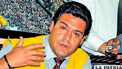 Luis Revilla, alcalde de La Paz /radiofides.com
