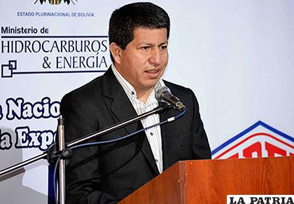 Luis Alberto Sánchez, ministro de Hidrocarburos /AFP