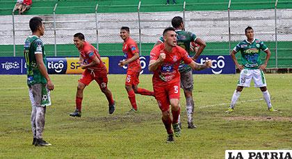 En el partido de ida que se jugó en Montero, Guabirá venció por 5-1 el 09/04/2017 /APG
