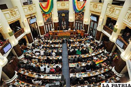 Senado aprobó la Ley Transitoria sobre judiciales /abyayala.tv.bo