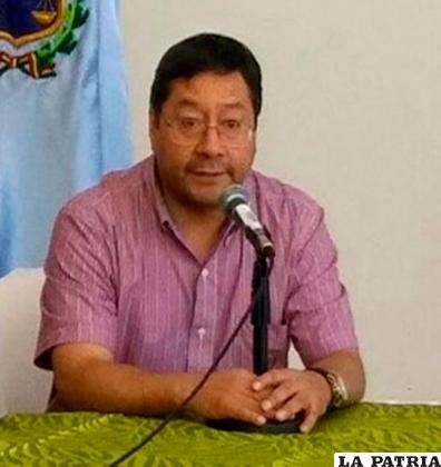 Luis Arce Catacora, ministro de Economía, se ausentará del país /Ministerio de Comunicación