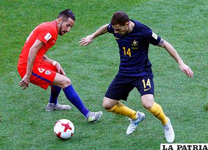 Chile con el empate ante Australia 1-1 clasificó a la semifinal /epimg.net