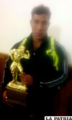 Víctor Arias ganador de la prueba departamental 