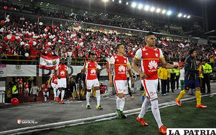 Independiente Santa Fe se medirá con Fuerza Amarilla /independientesantafe.com