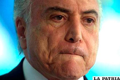 Temer aguarda en su situación judicial con la unidad de sus colaboradores /eldiario.com