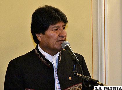 Presidente Evo Morales /ERBOL