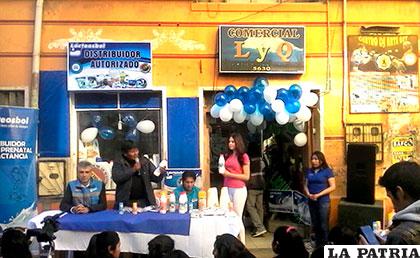 Oruro cuenta con una distribuidora de Lacteosbol