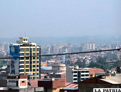 La contaminación en Cochabamba es evidente