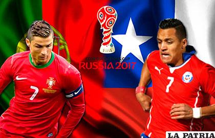 Cristiano Ronaldo y Alexis Sánchez, referentes de sus selecciones /colombia.com