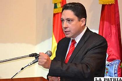 Héctor Arce, ministro de Justicia /Kandire