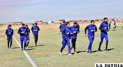 Trabajo liviano para recuperar físicamente a los jugadores