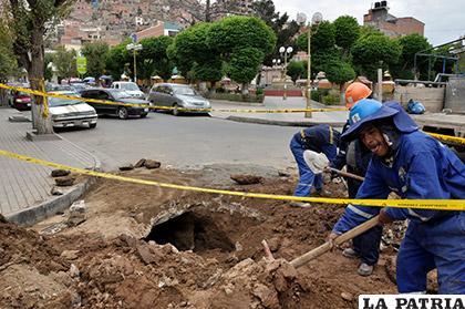 Los cortes por daños de tuberías no implican desabastecimiento de agua potable