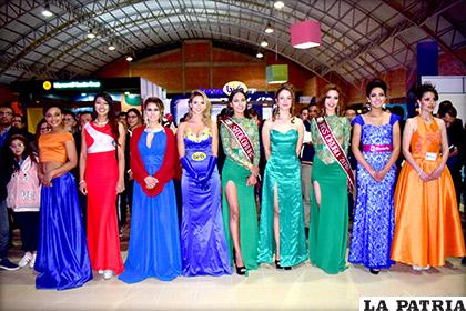 La belleza es parte de la feria de entidades bancarias