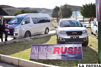 Auto Rush ofrece vehículos para uso particular o laboral