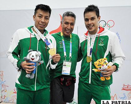 El raquetbol ya le dio dos medallas doradas a Bolivia /APG