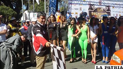 La partida y la meta, como todos los años estuvo situada en la Plaza 25 de Mayo /Arturo Vargas