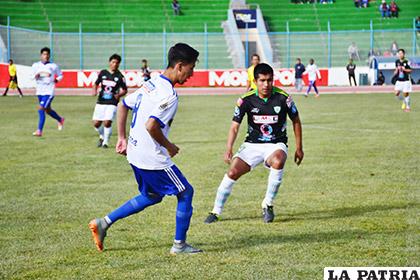 La acción del cotejo en el cual resultó ganador Deportivo Escara
