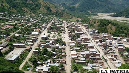 Vista panorámica del municipio de La Asunta donde ocurrió el hecho /ANF