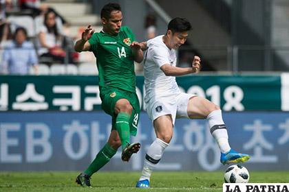 La acción del partido que se disputó ayer jueves en Innsbruck (Austria) /GuateFutbol.com