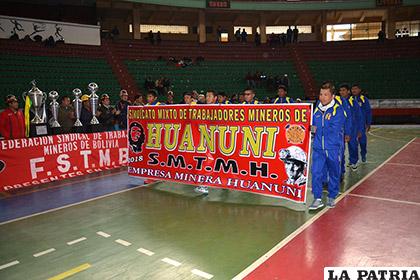 Huanuni defenderá el título de este certamen deportivo /Facebook/bocamina comibol