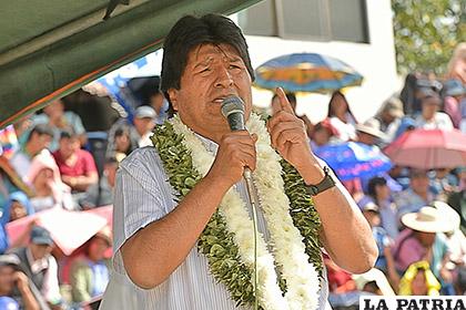 El presidente Evo Morales se ausentará al exterior la próxima semana /ABI