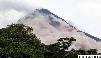 El volcán de Fuego sigue activo /El Comercio Perú