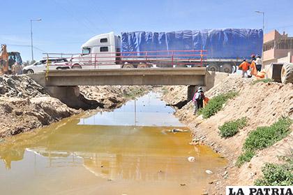 El embovedado del canal Tagarete es un proyecto anhelado para la ciudad de Oruro /ARCHIVO