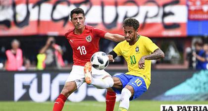Neymar alcanzó su mejor nivel, además fue autor del segundo gol /diariolibre.com