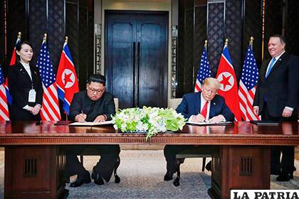 Tras casi siete décadas de tensa enemistad, Estados Unidos y Corea del Norte abrieron un nuevo capítulo en sus relaciones /El Sol de la Florida